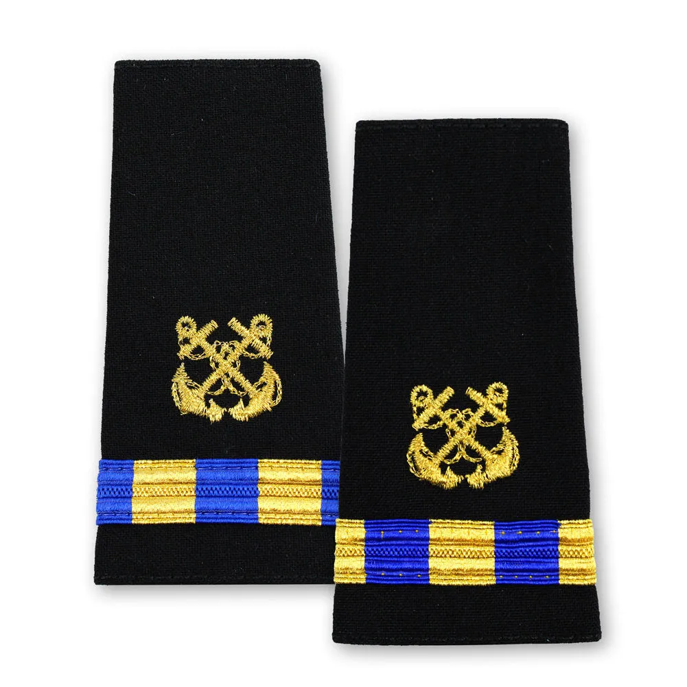 Navy Soft Shoulder Marks - Boatswain - Sold in Pairs