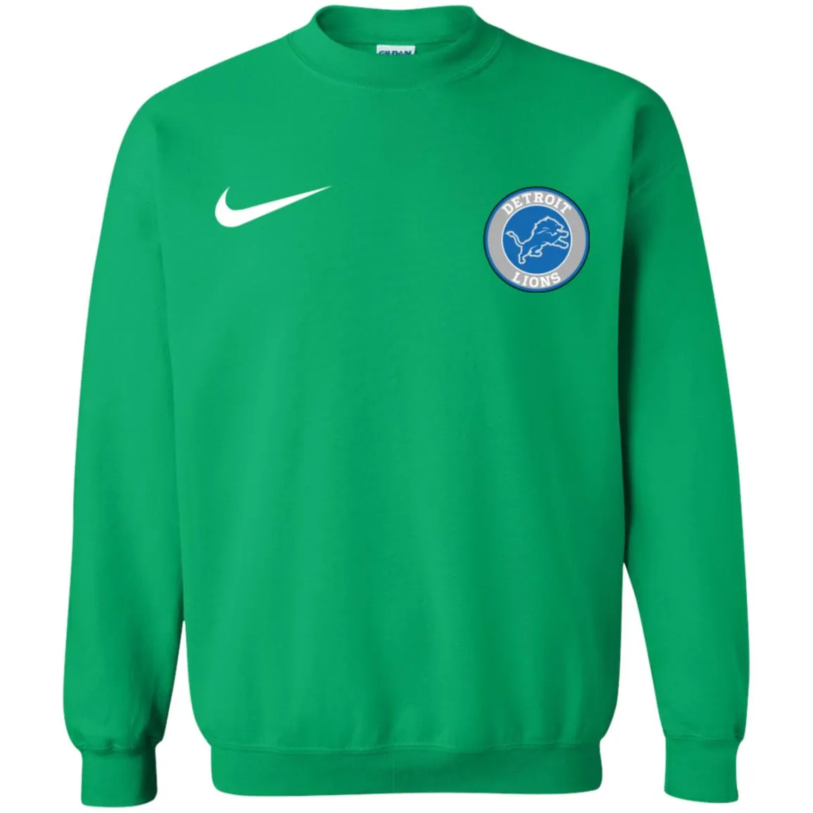 Nike Destroit Lions Nfl Football Unisex Crewneck Pullover Sweatshirt