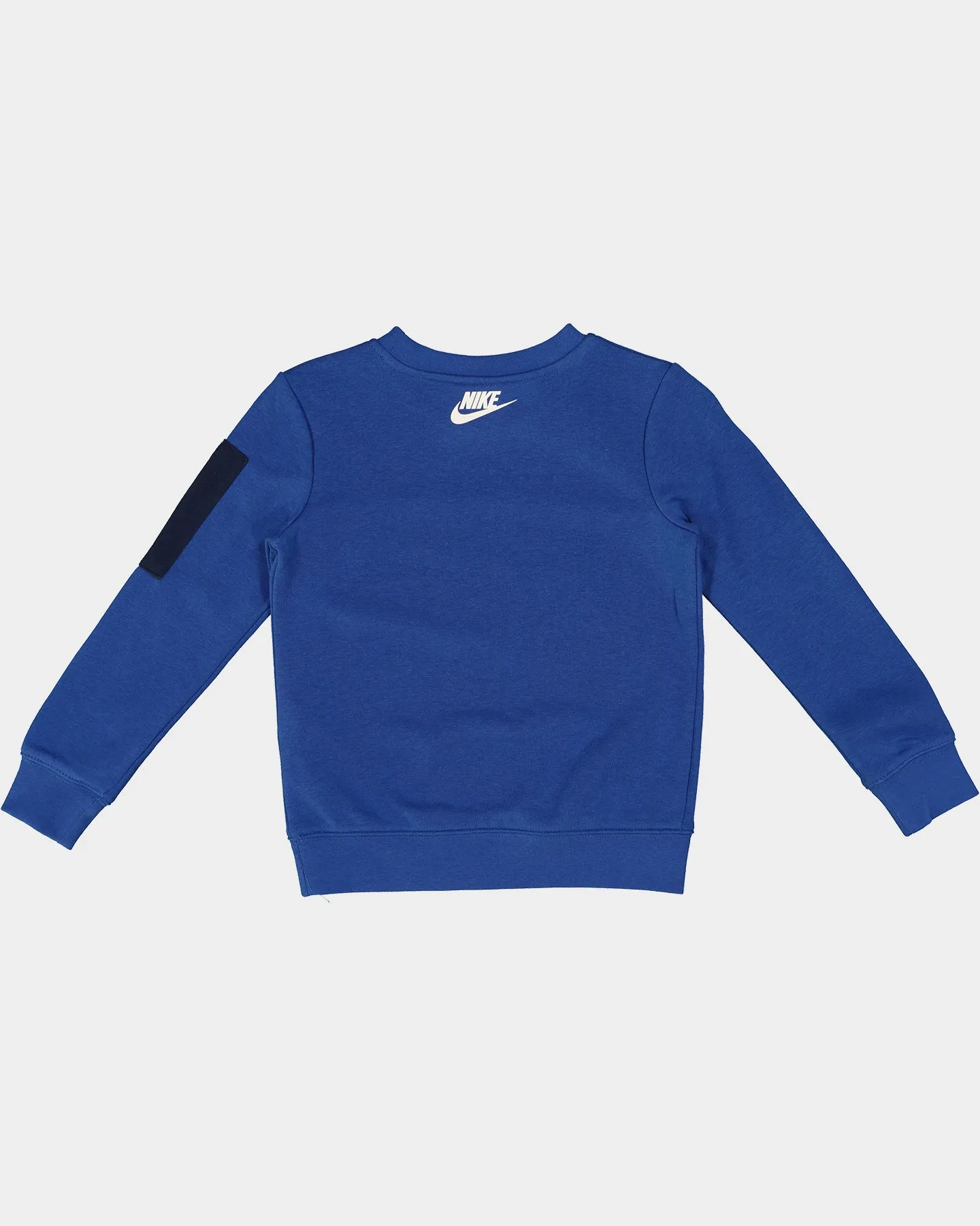 Nike Kids' Sportswear Thrill Zip Pocket Crewneck Game Royal Blue