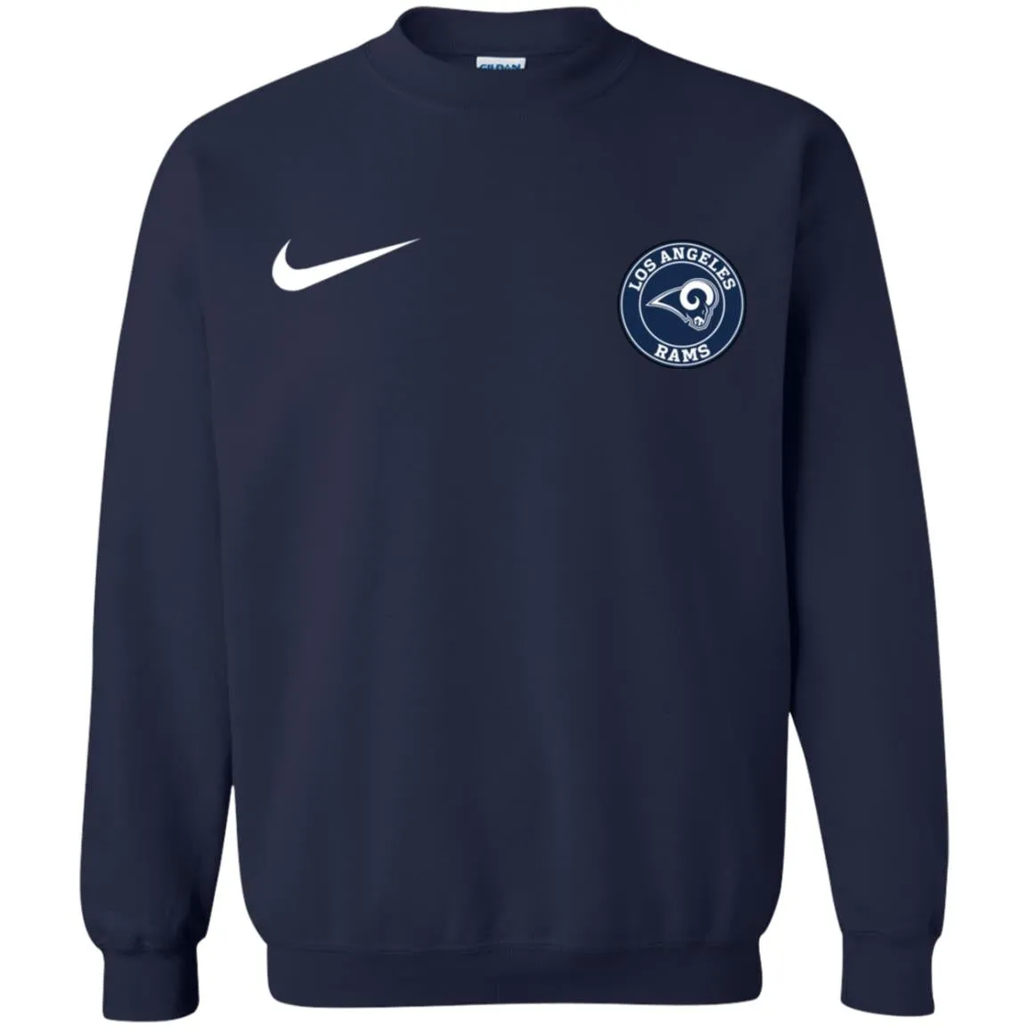 Nike Los Angeles Rams Nfl Football Unisex Crewneck Pullover Sweatshirt