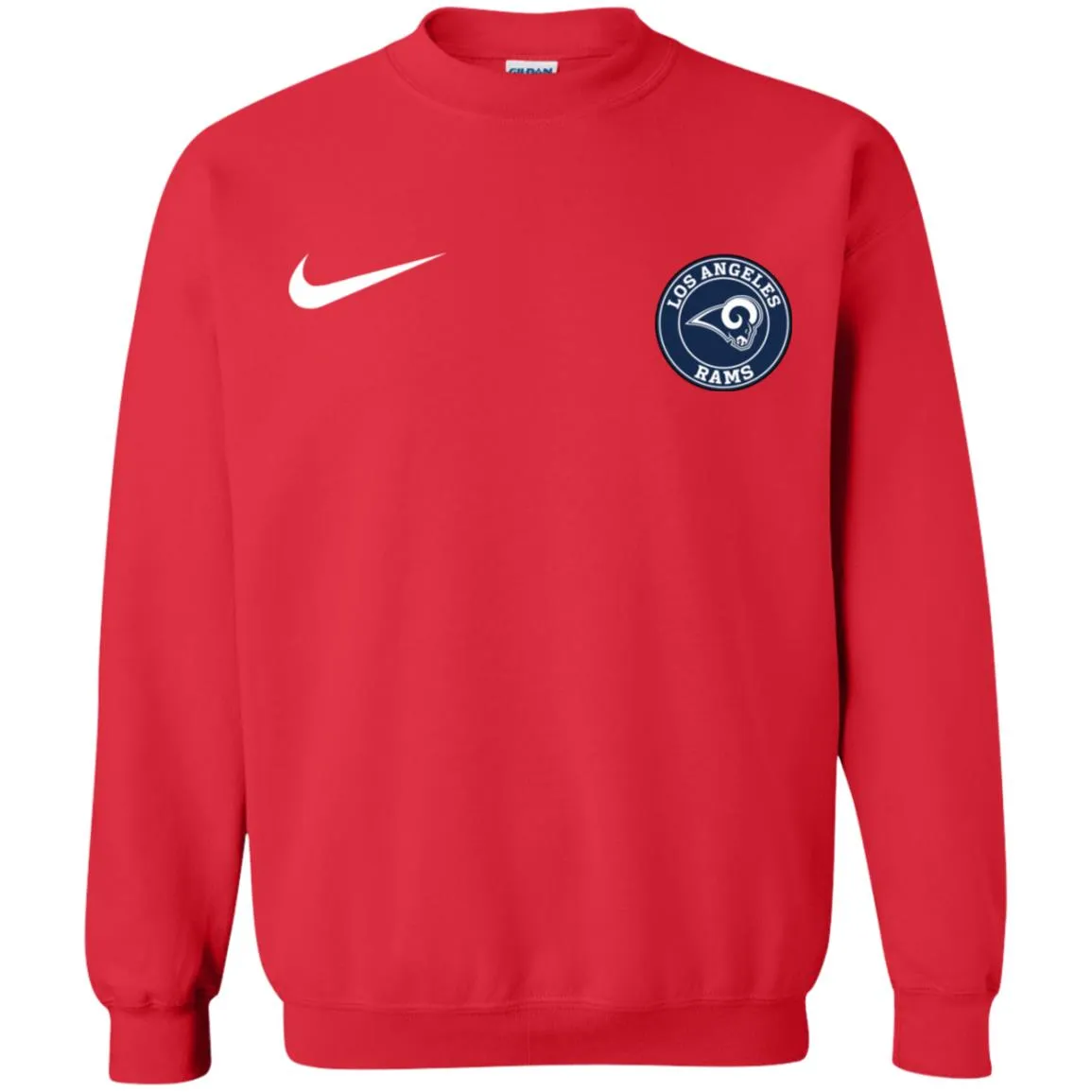 Nike Los Angeles Rams Nfl Football Unisex Crewneck Pullover Sweatshirt