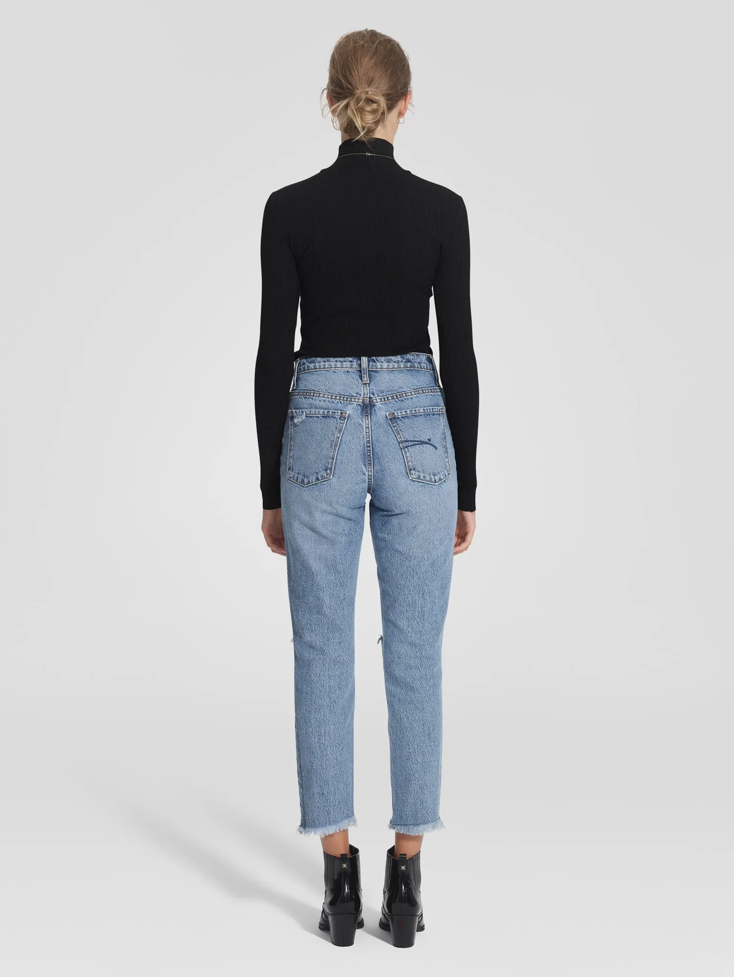 Nobody Denim Bessette Slim Jean in Success