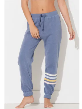 Ocean Drive Mountain Blue w/ Summer Stripe Heather Jogger