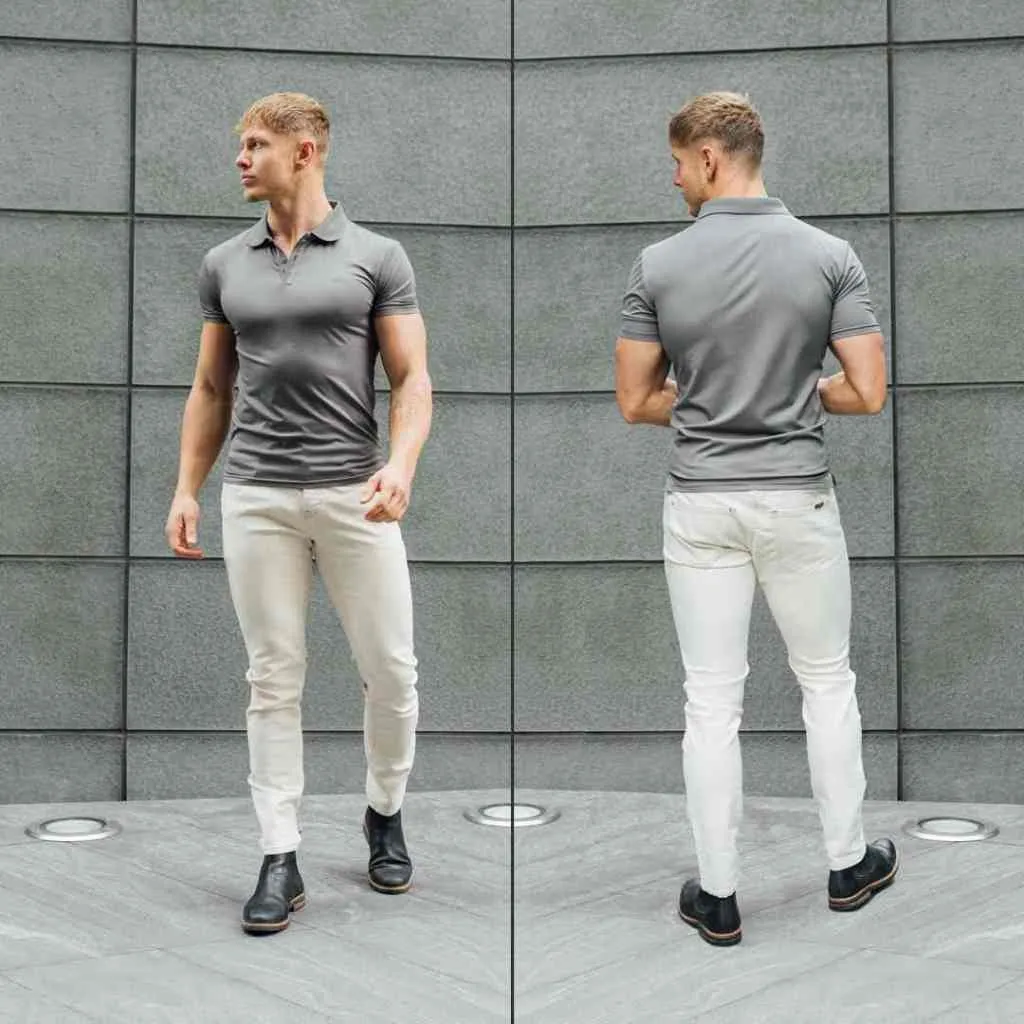 Olympvs Hyper Stretch Jeans - Ecru