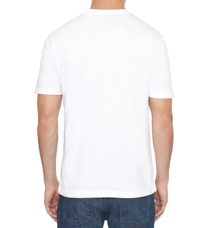 Original Penguin Pin Point Embroidered Logo T-Shirt - Bright White