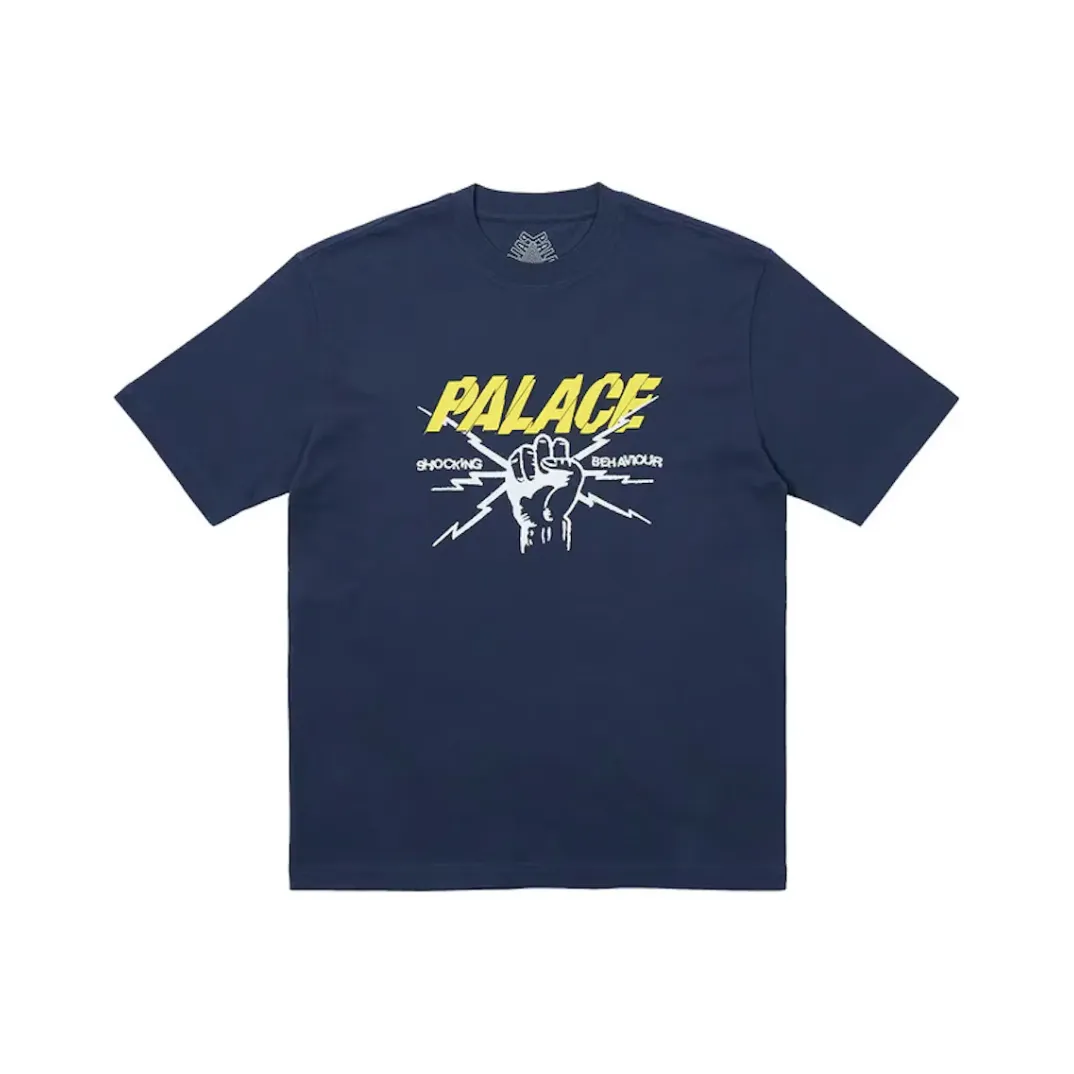Palace Shocking Behaviour T-Shirt Navy