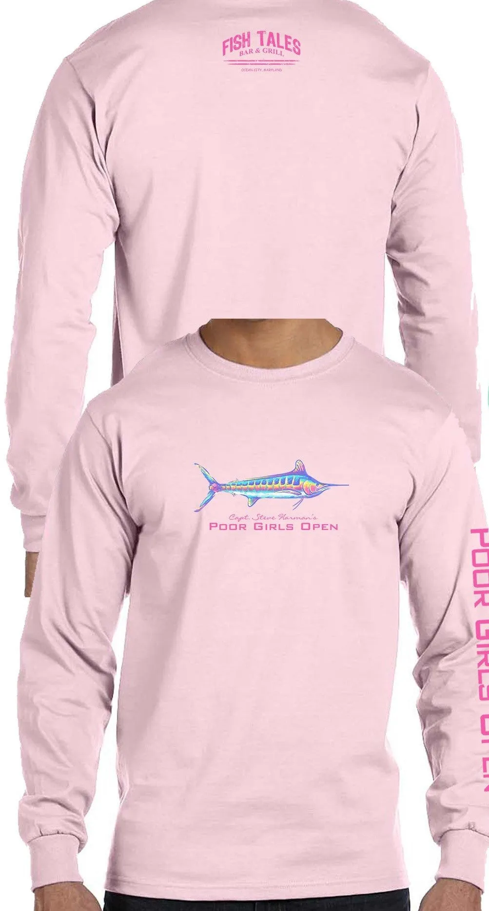 Poor Girls Open COTTON Marlin Long Sleeve