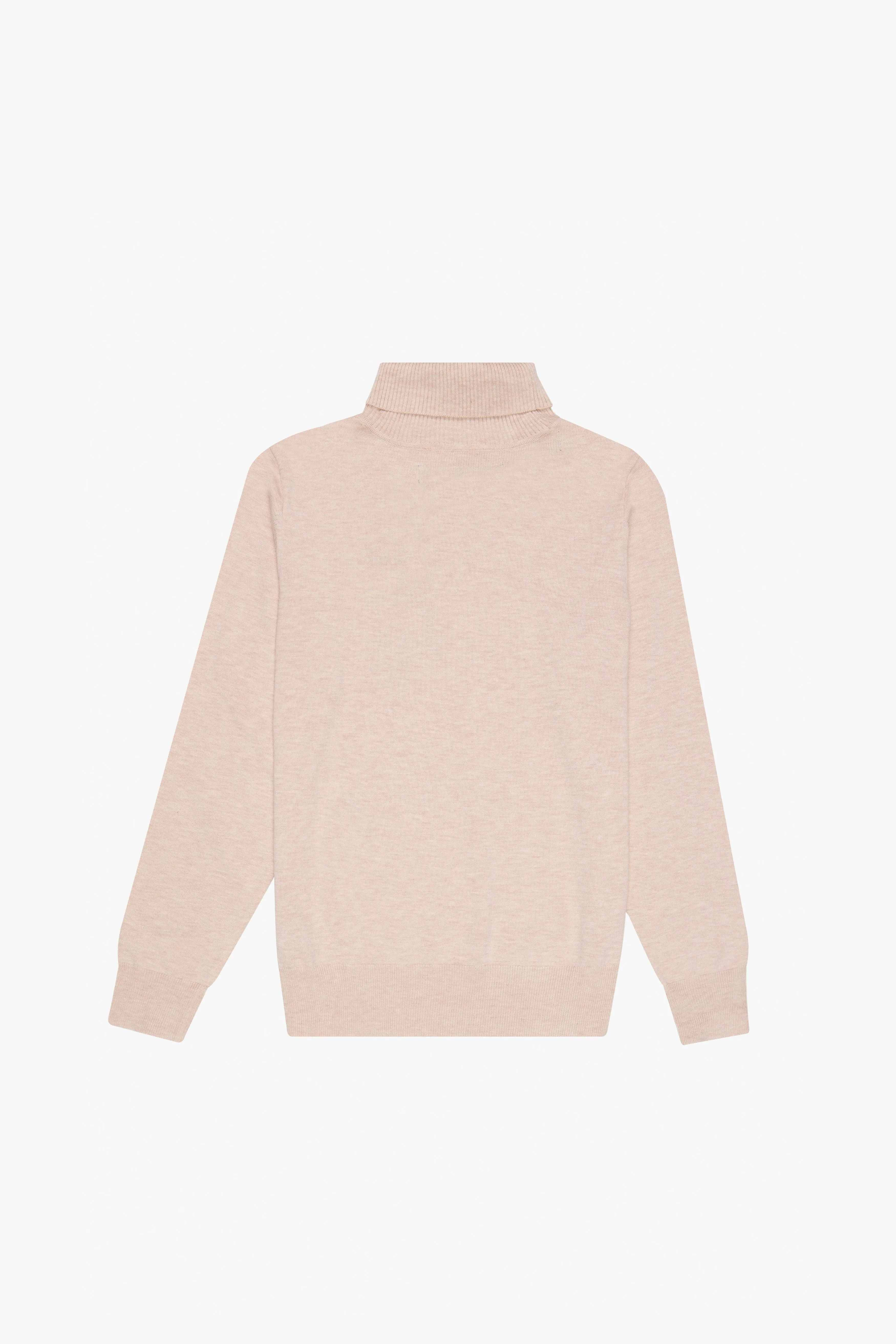 "PRESTANZA" APRICOT TURTLE NECK