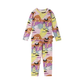 Reima Baby & Kids Moomin Trivsam Merino Thermals (Pale Rose)