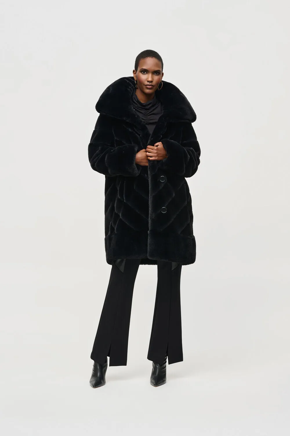 Reversible Coat - Black