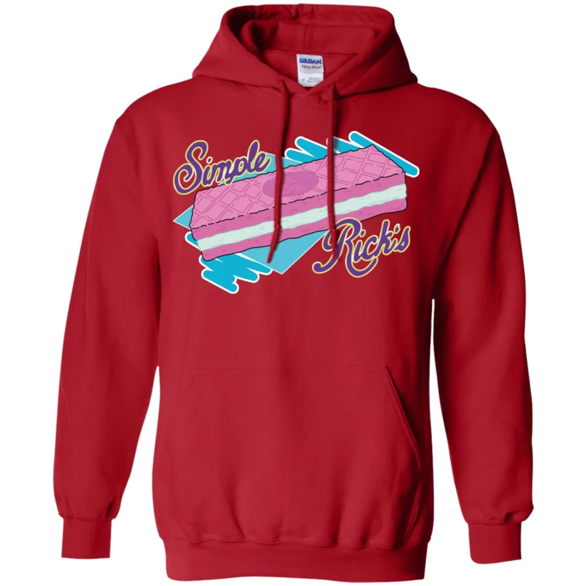 Rick And Morty Simple Rick's Wafer Cookie Men Pullover Hoodie