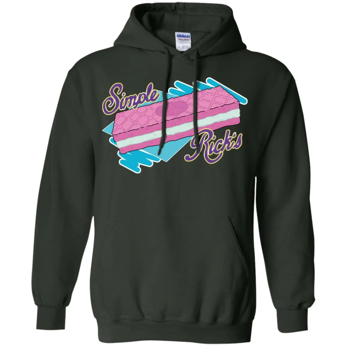 Rick And Morty Simple Rick's Wafer Cookie Men Pullover Hoodie
