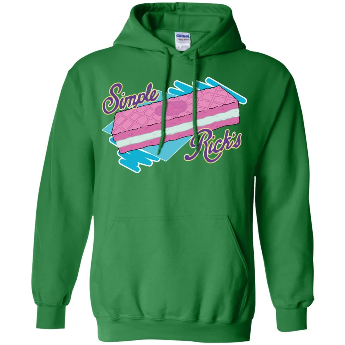 Rick And Morty Simple Rick's Wafer Cookie Men Pullover Hoodie