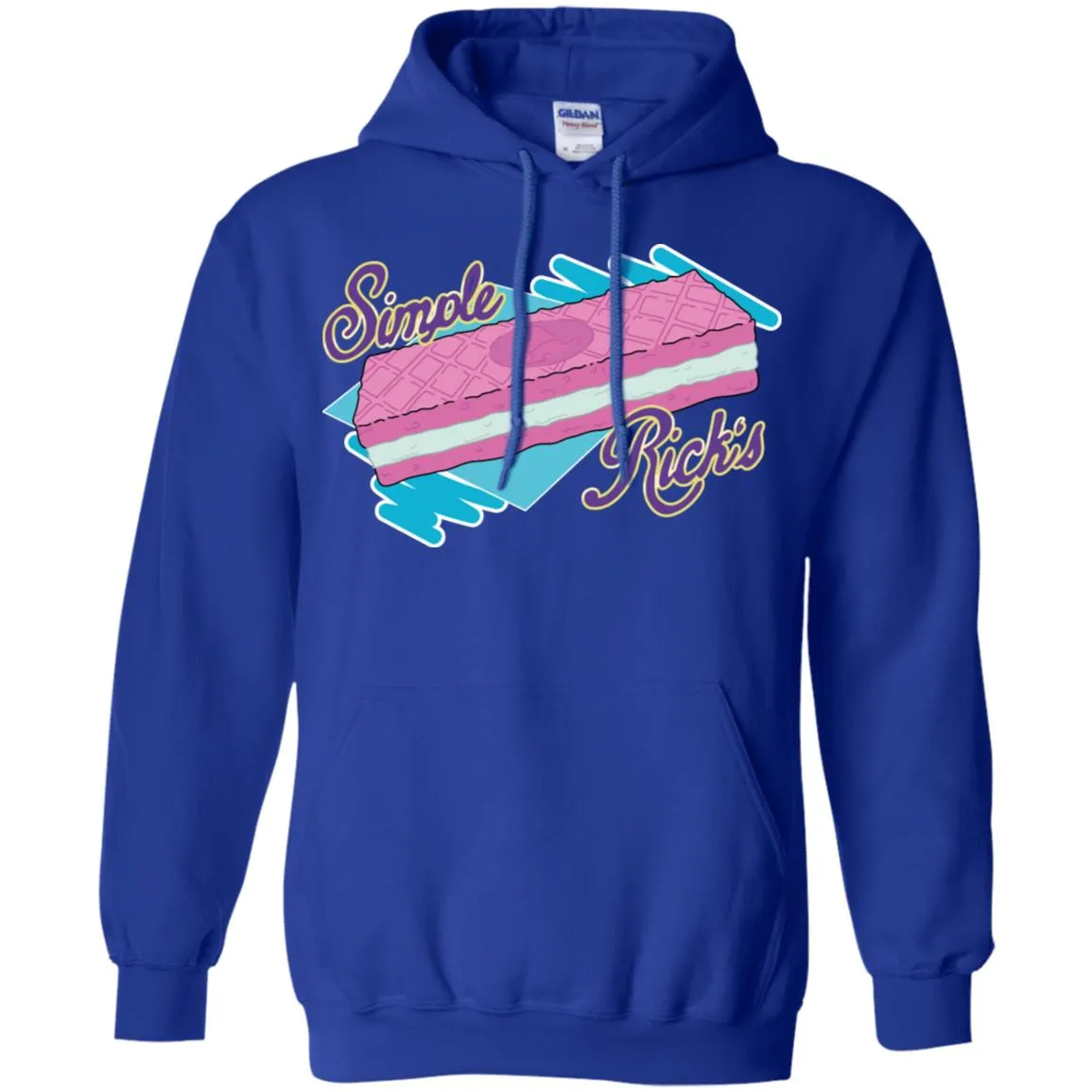 Rick And Morty Simple Rick's Wafer Cookie Men Pullover Hoodie
