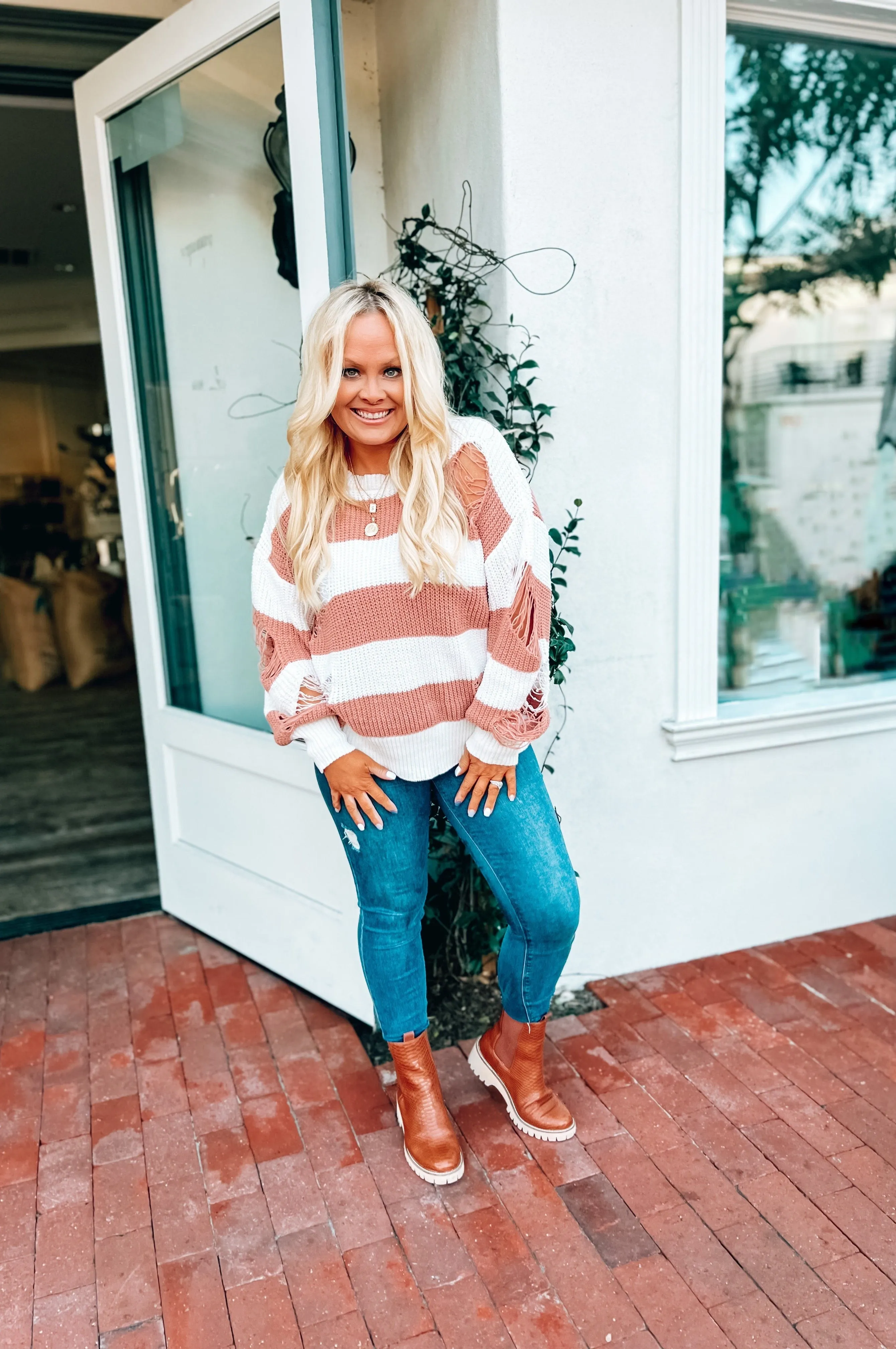 Rock and Love Striped Sweater