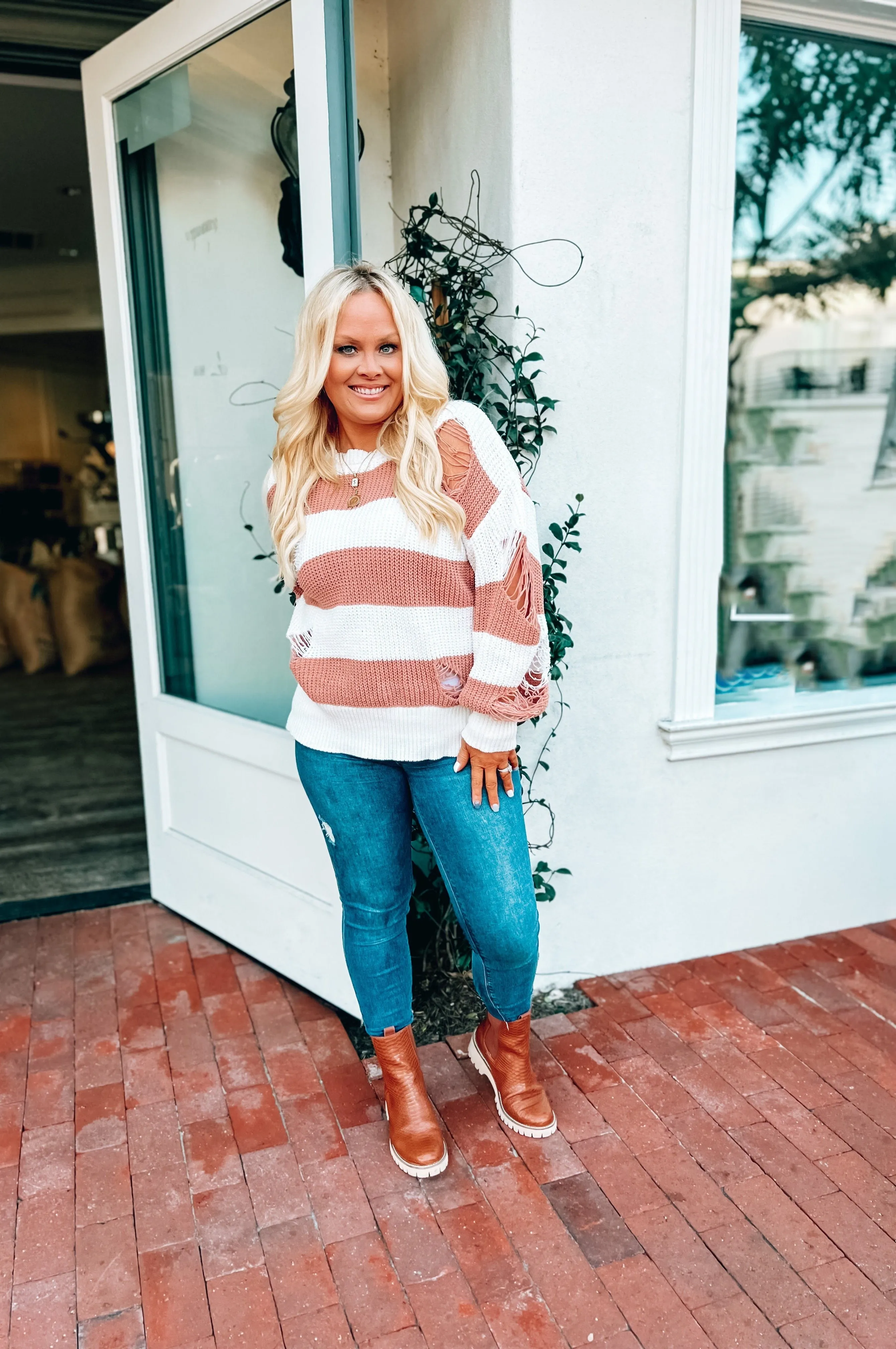 Rock and Love Striped Sweater