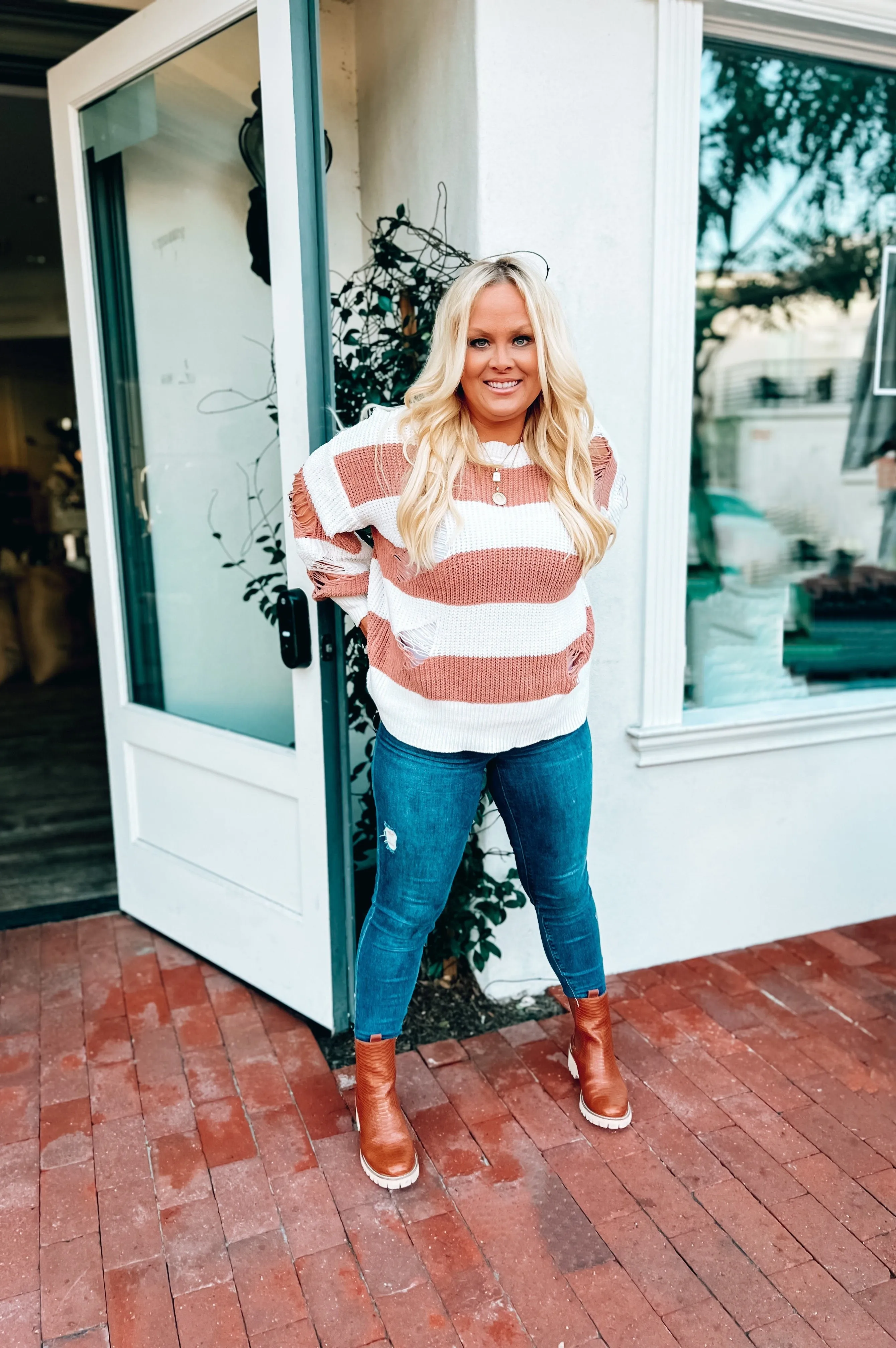 Rock and Love Striped Sweater