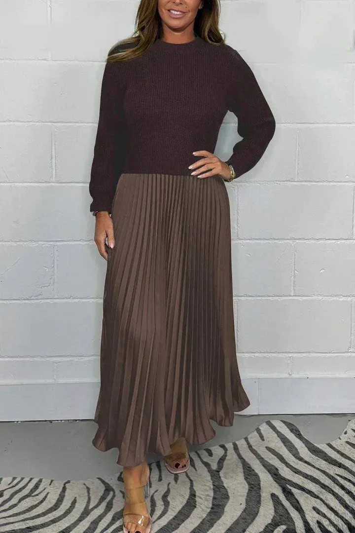 Rosa | Elegant 2-in-1 Sweater Dress