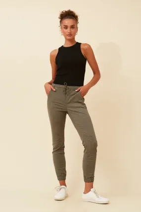 SANIA SOLID JOGGER PANTS