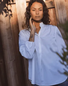 Sara B Henley Shirt in White