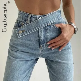 Sasha Straight Leg High Waist Jeans