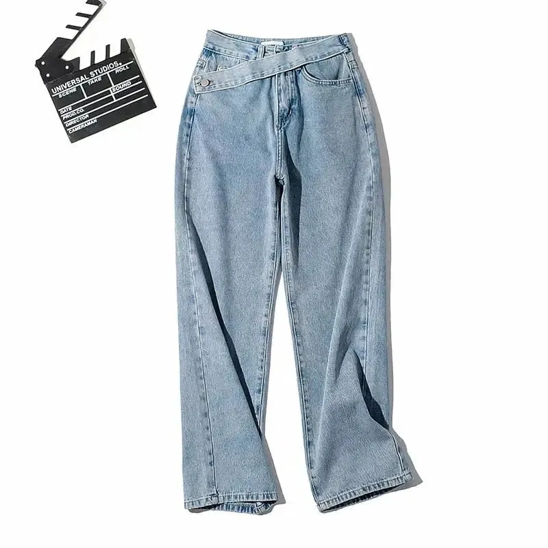 Sasha Straight Leg High Waist Jeans