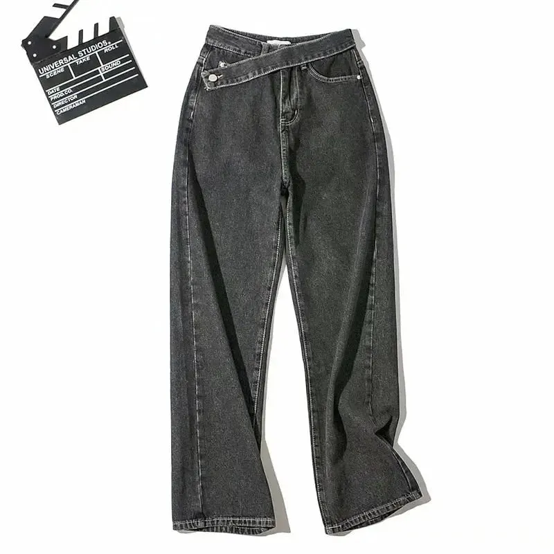 Sasha Straight Leg High Waist Jeans