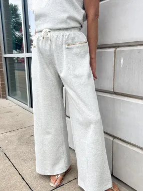 Scuba Grey Straight Leg Pants