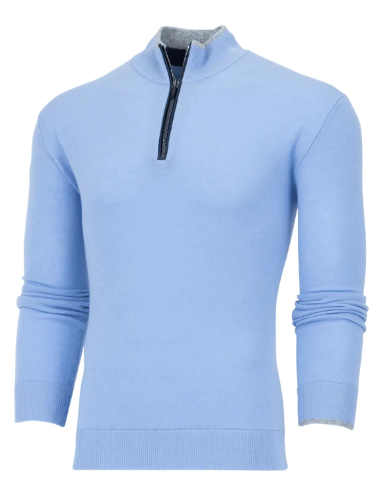 Sebonack Quarter-Zip Sweater | Delphinium