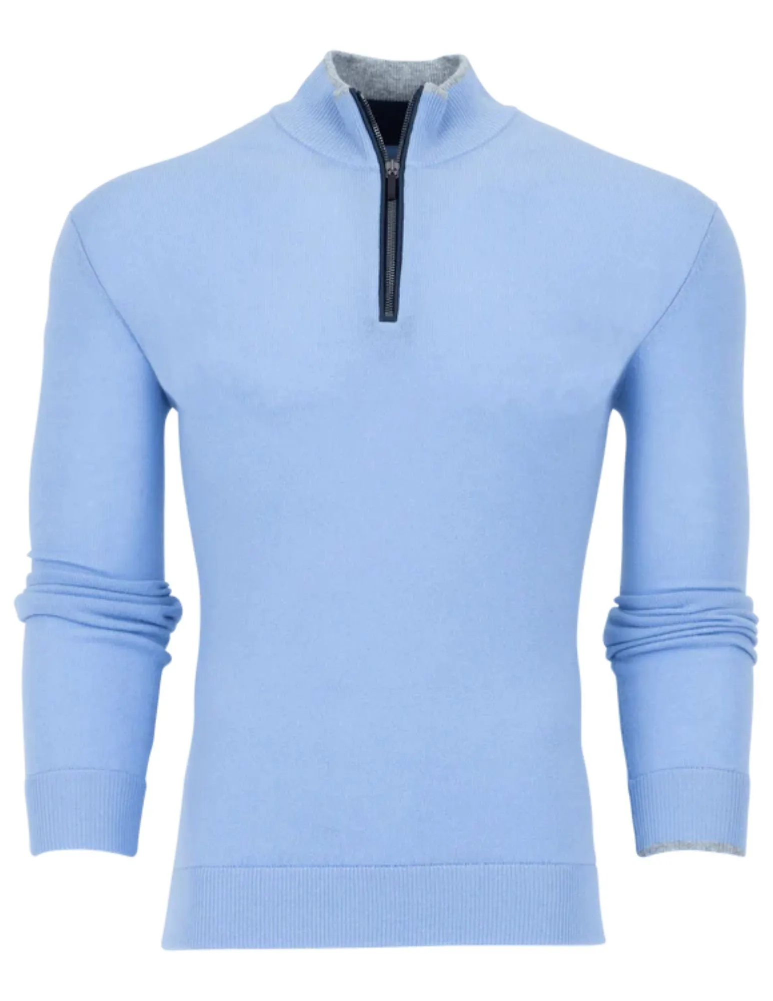 Sebonack Quarter-Zip Sweater | Delphinium