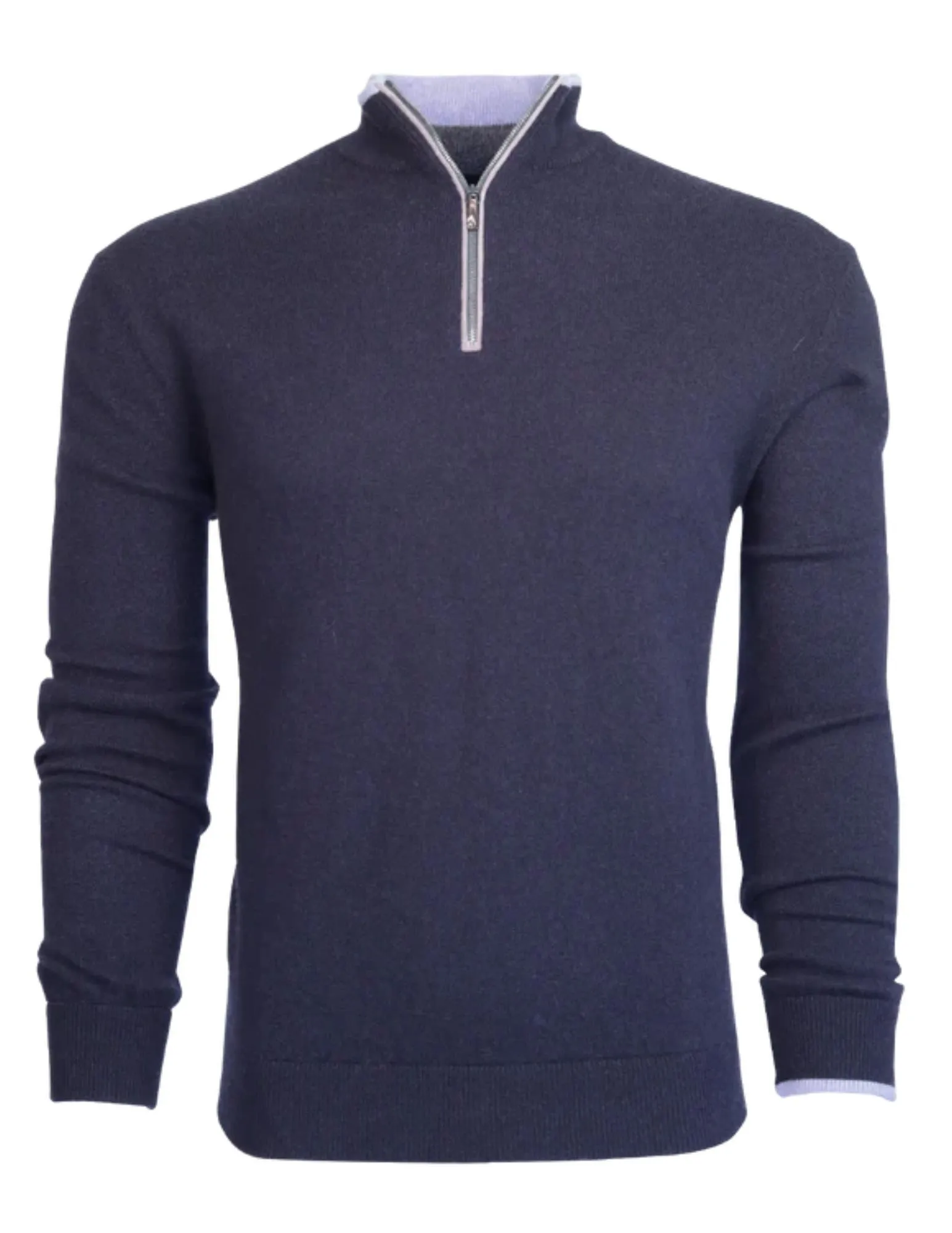 Sebonack Quarter-Zip Sweater | Maltese Blue