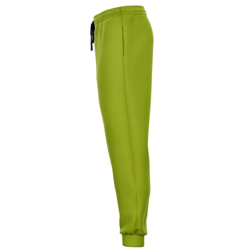 Shaded Warm Green Joggers | Unisex | with PLUS sizes | C25M0Y100K30