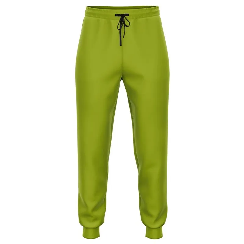 Shaded Warm Green Joggers | Unisex | with PLUS sizes | C25M0Y100K30