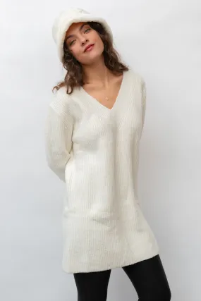 Simply Chic Mini Sweater Dress
