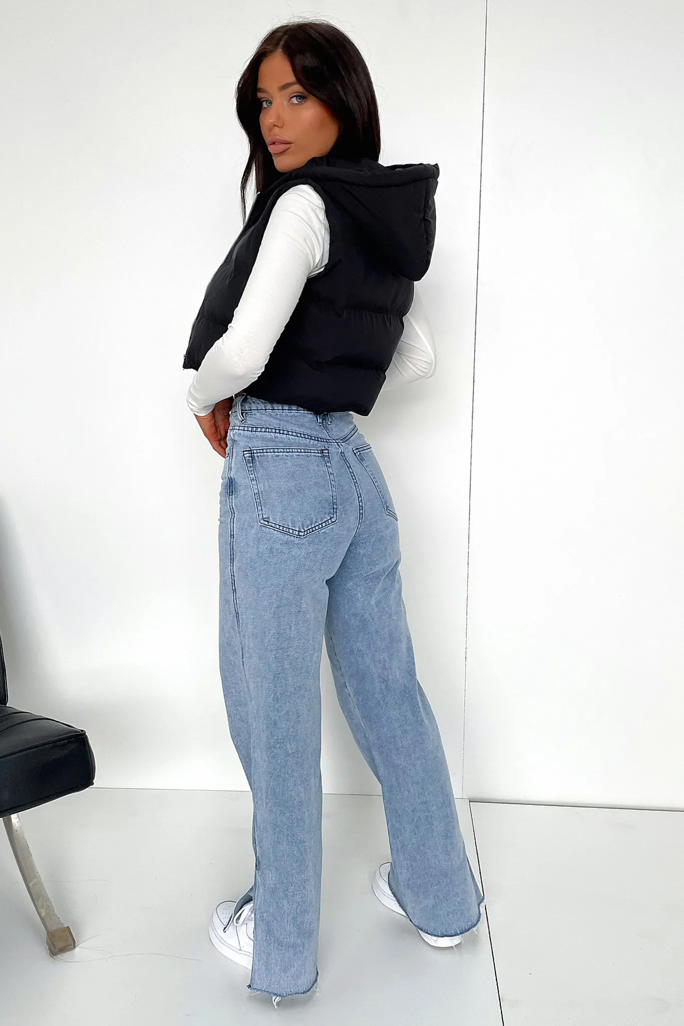 Sinead Straight Leg Jeans - Blue Denim
