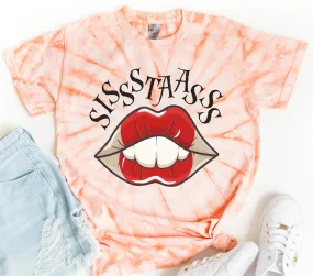 Sissstttaas Hocus Pocus Winifred Halloween Spiral Dyed Tee/Halloween Fall Shirt