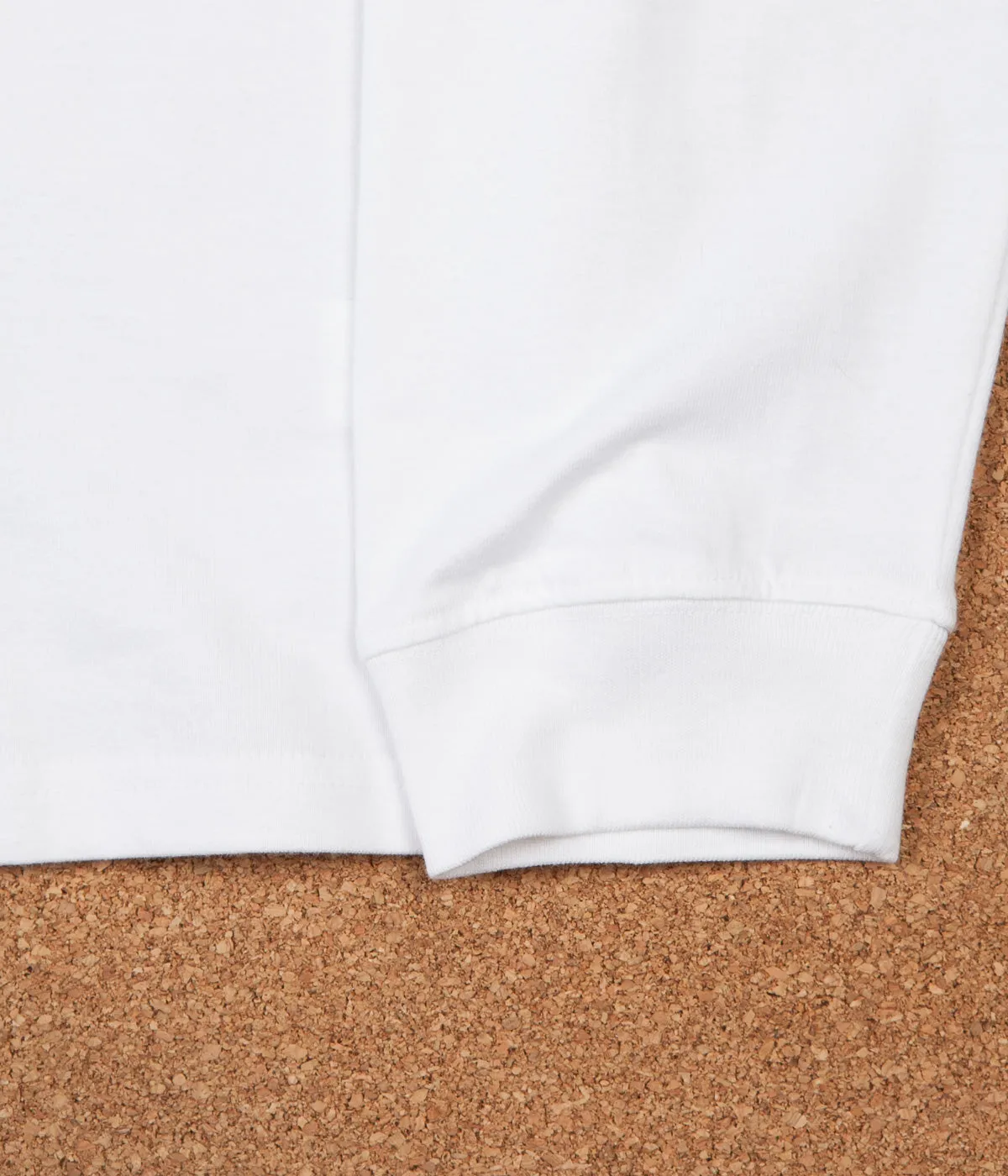 Stussy Turtleneck Long Sleeve T-Shirt - White