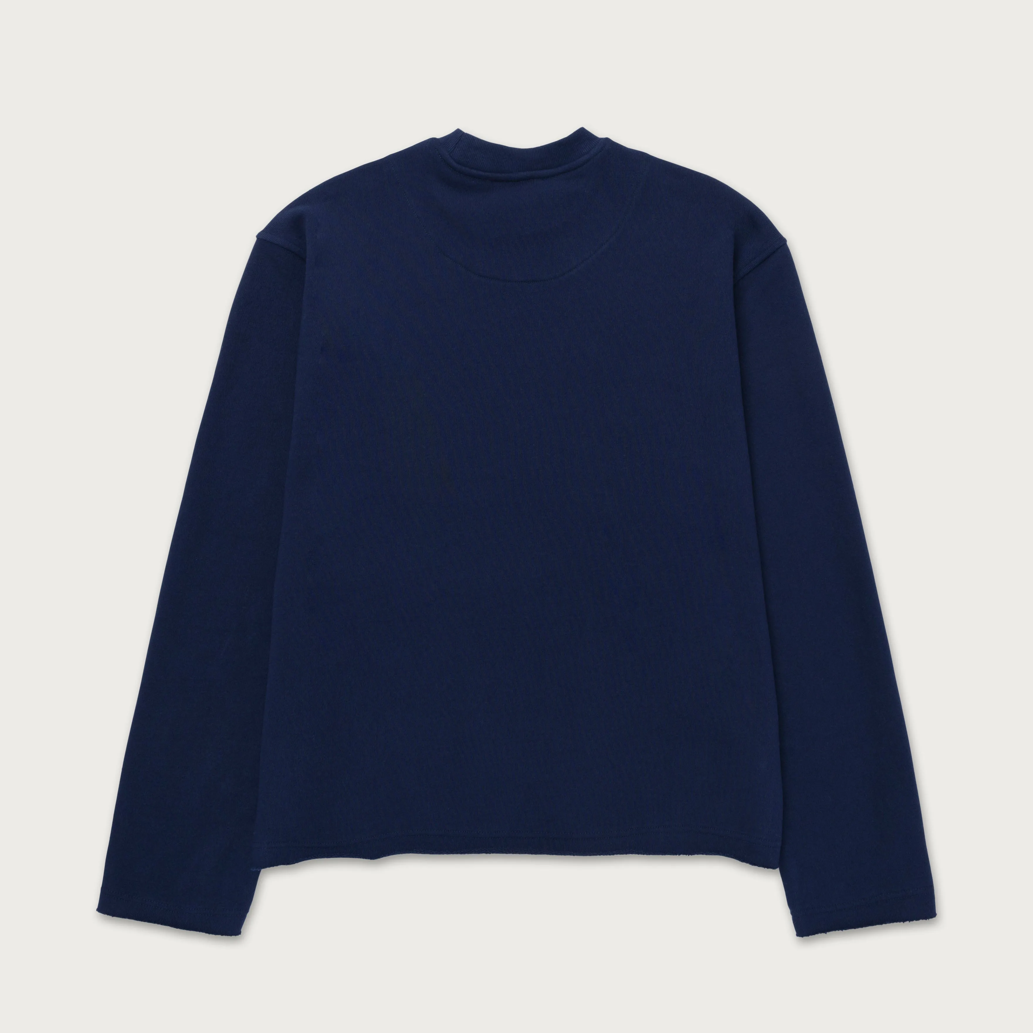 Terry Htg Crewneck - Blue
