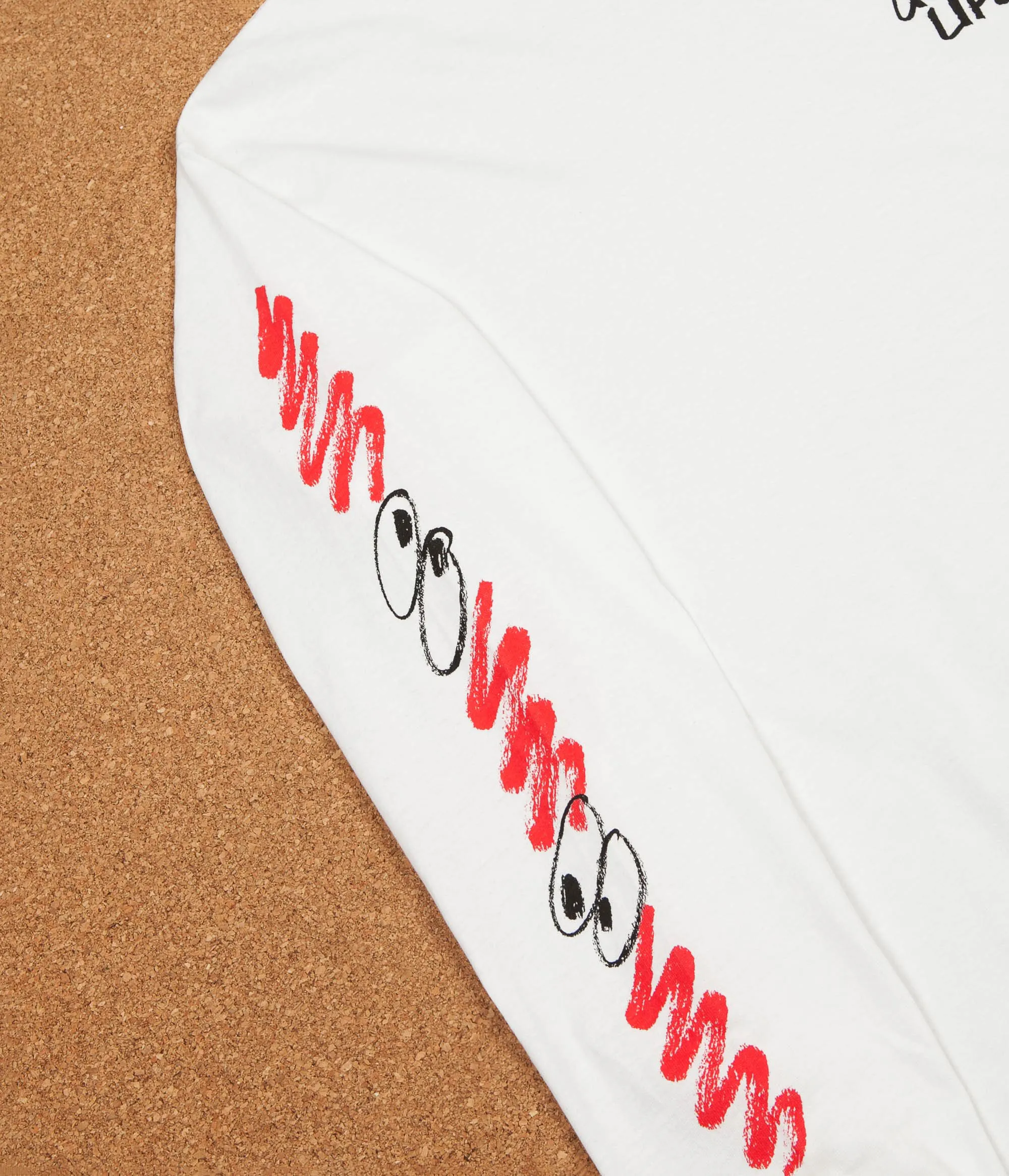 The Quiet Life Jarvis Long Sleeve T-Shirt - White