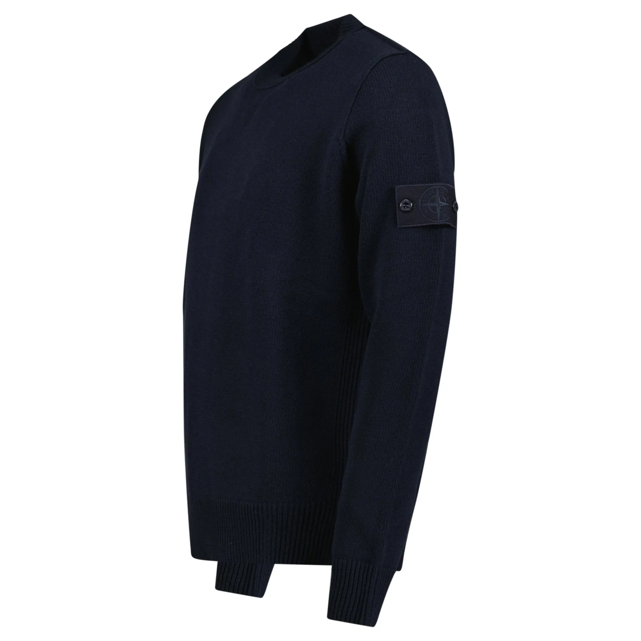Thick Ghost Badge Jumper Navy