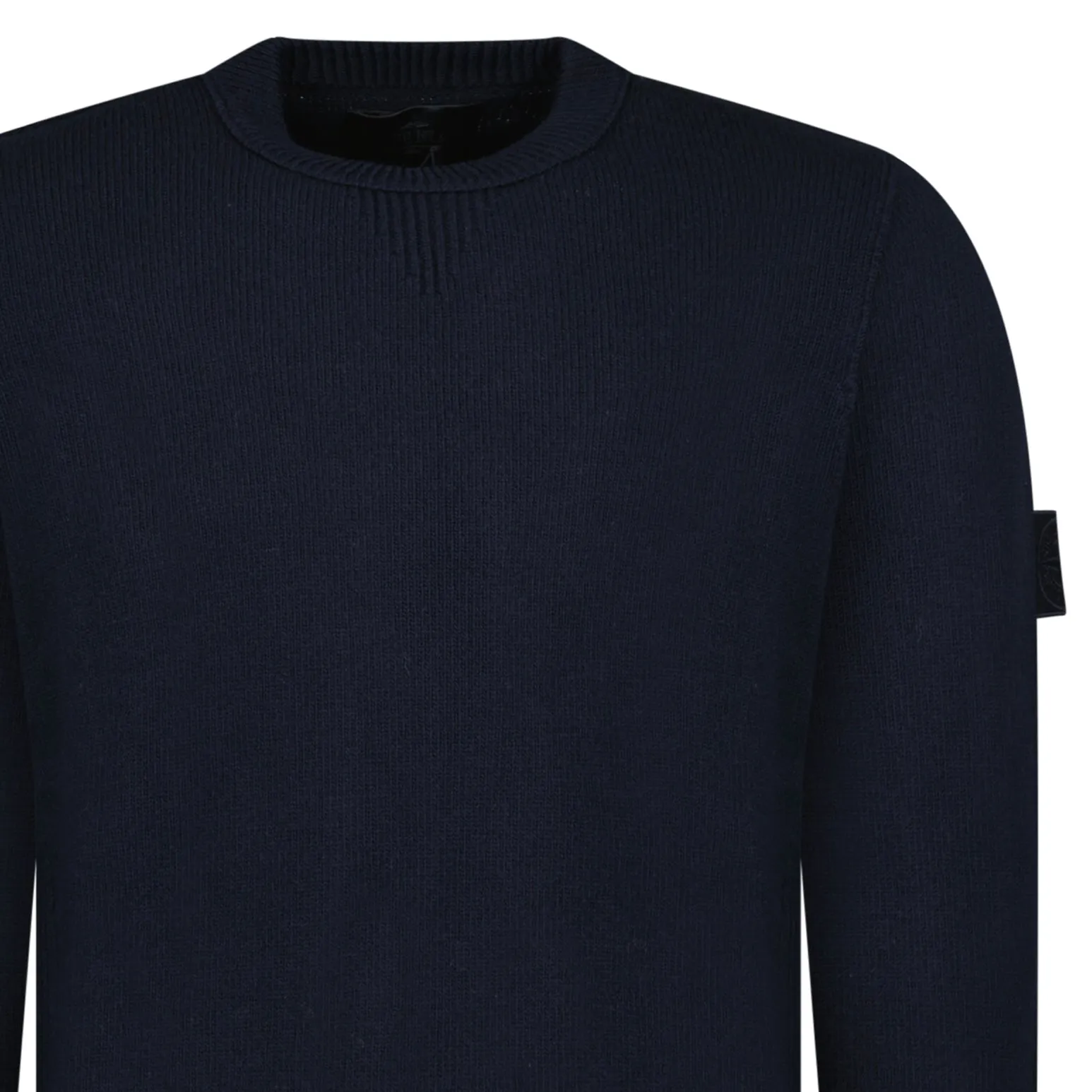 Thick Ghost Badge Jumper Navy