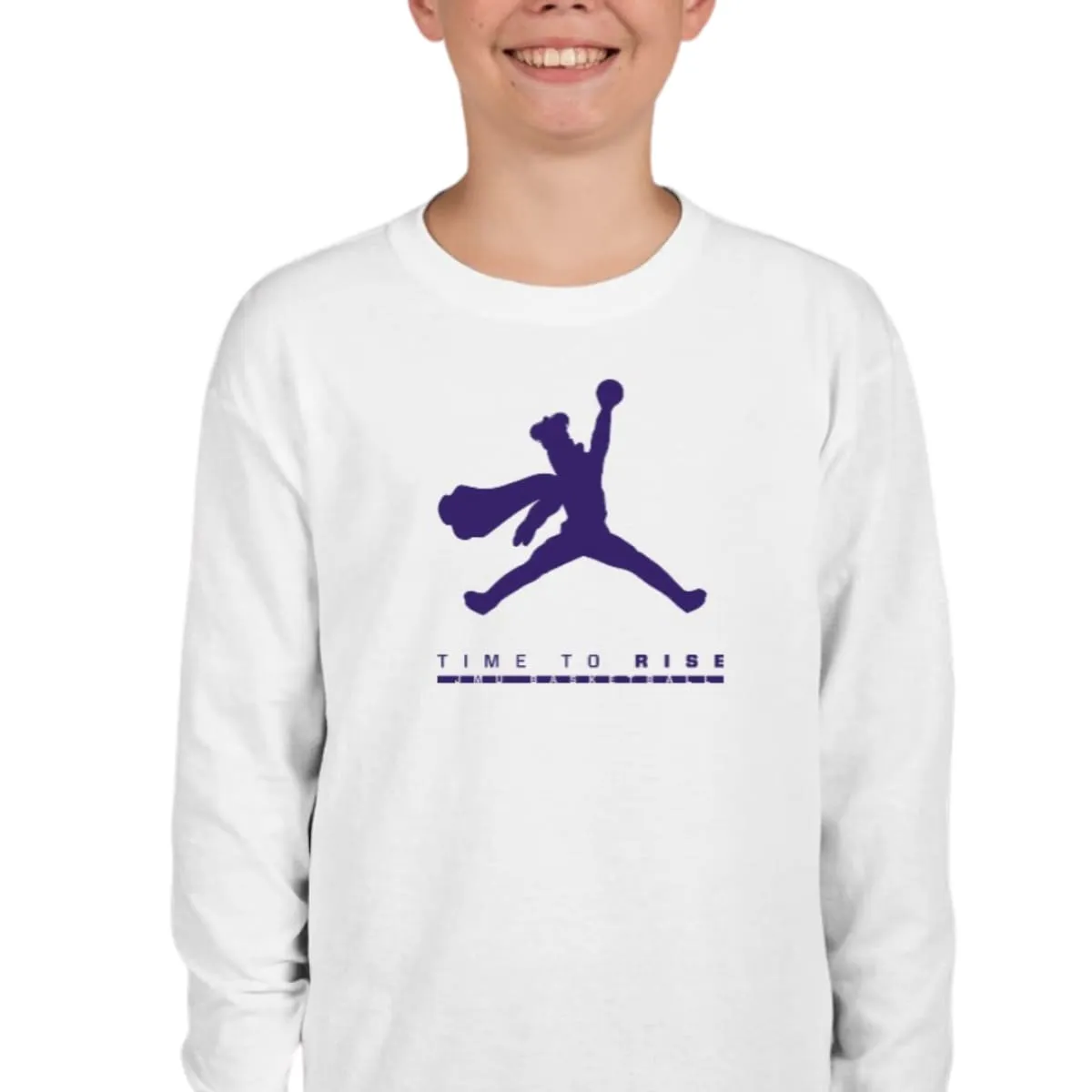 Time To Rise JMU Athletics Promo Kids Clothing