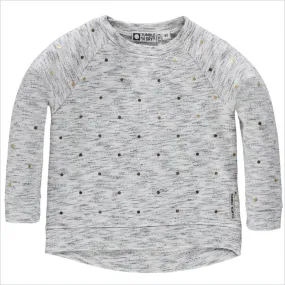 Tumble N Dry Girls Jente Girls Lo Sweat in White Melange
