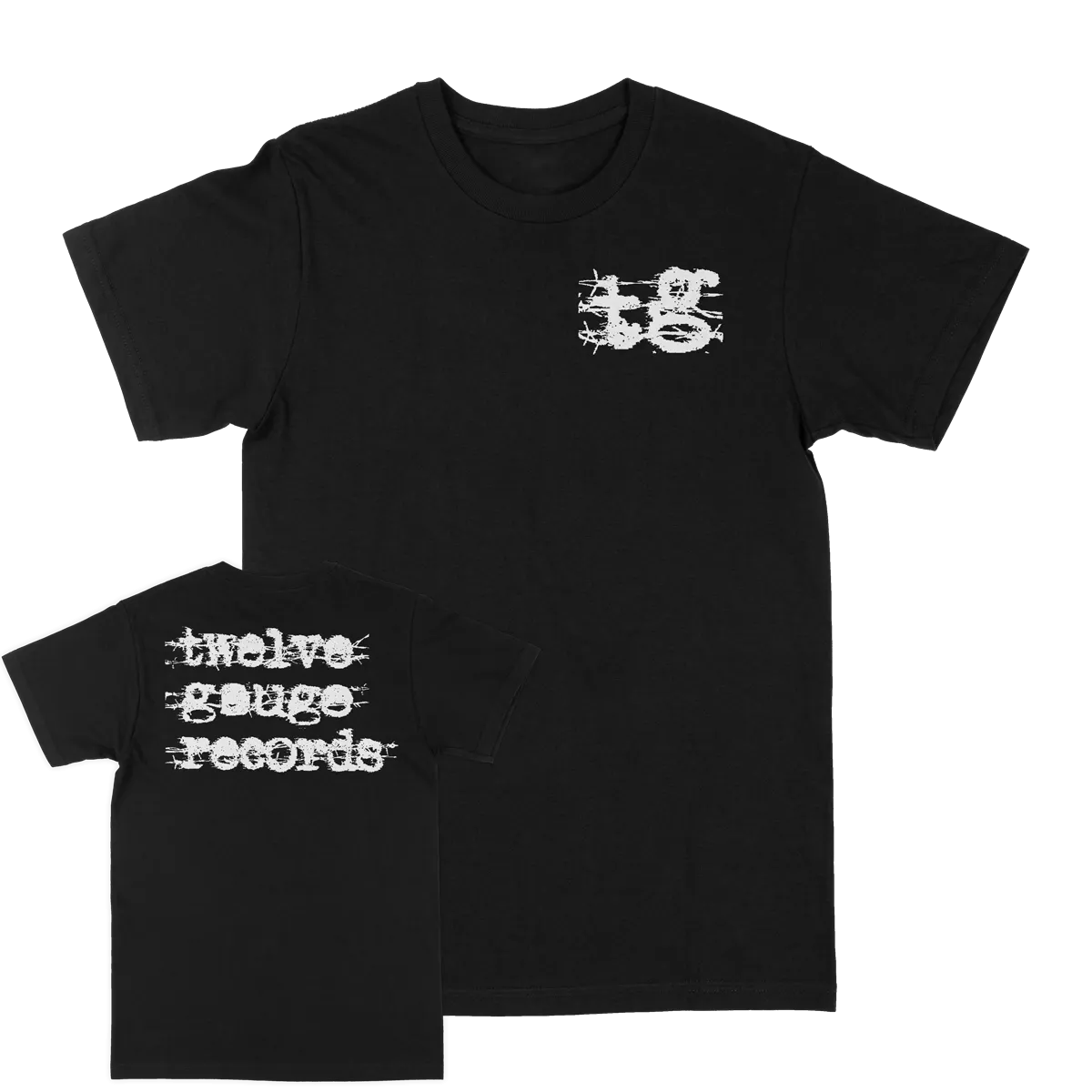 Twelve Gauge "TG Pocket Logo" Black T-Shirt