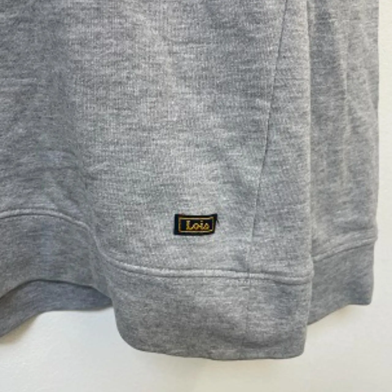 Vintage Lois Lois62 print grey mens sweatshirt size S