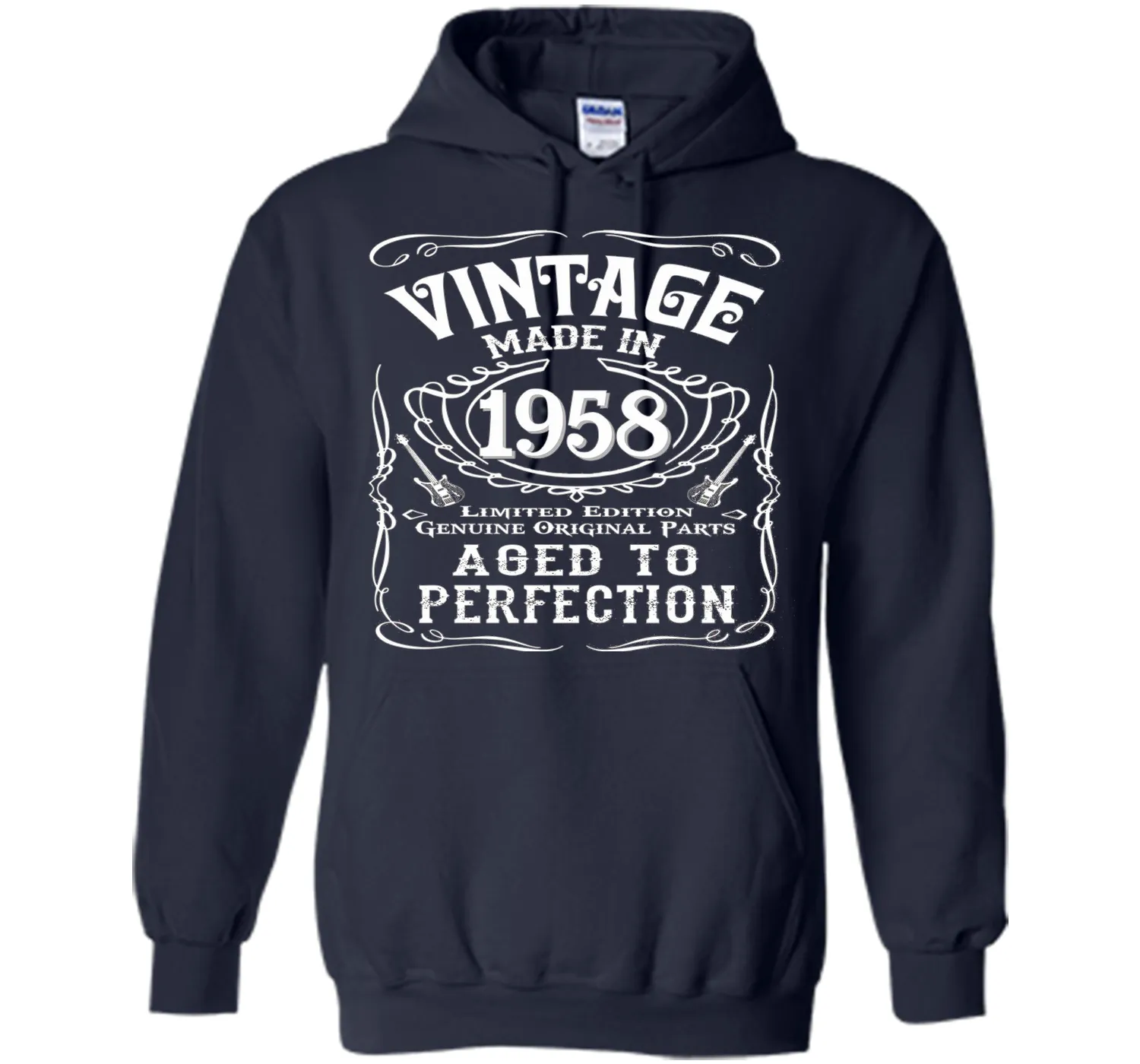 Vintage Made In 1958 Birthday Gift Idea T Shirt