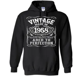 Vintage Made In 1958 Birthday Gift Idea T Shirt