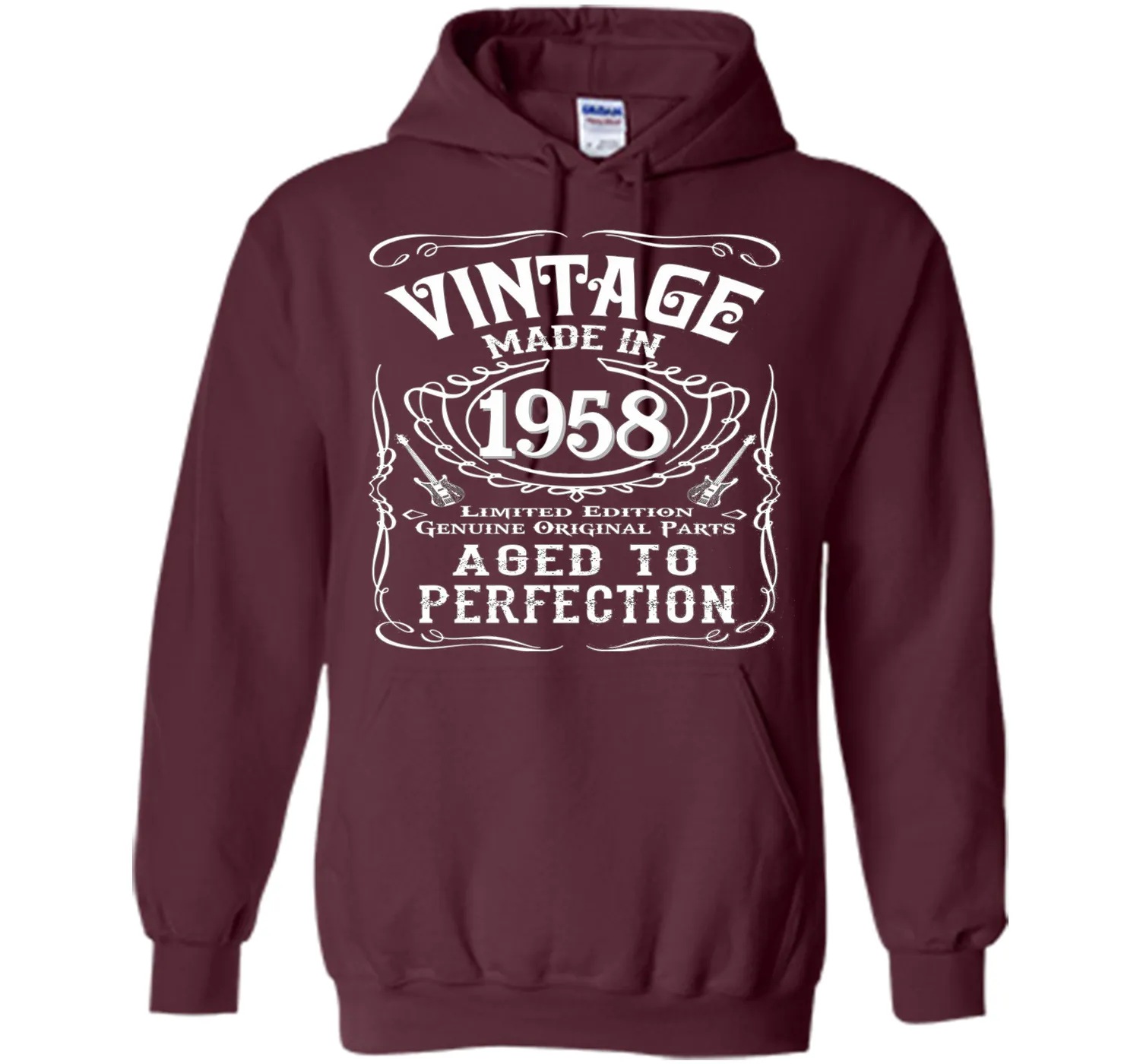 Vintage Made In 1958 Birthday Gift Idea T Shirt