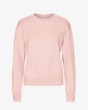 Women Classic Organic Crew - Faded Pink