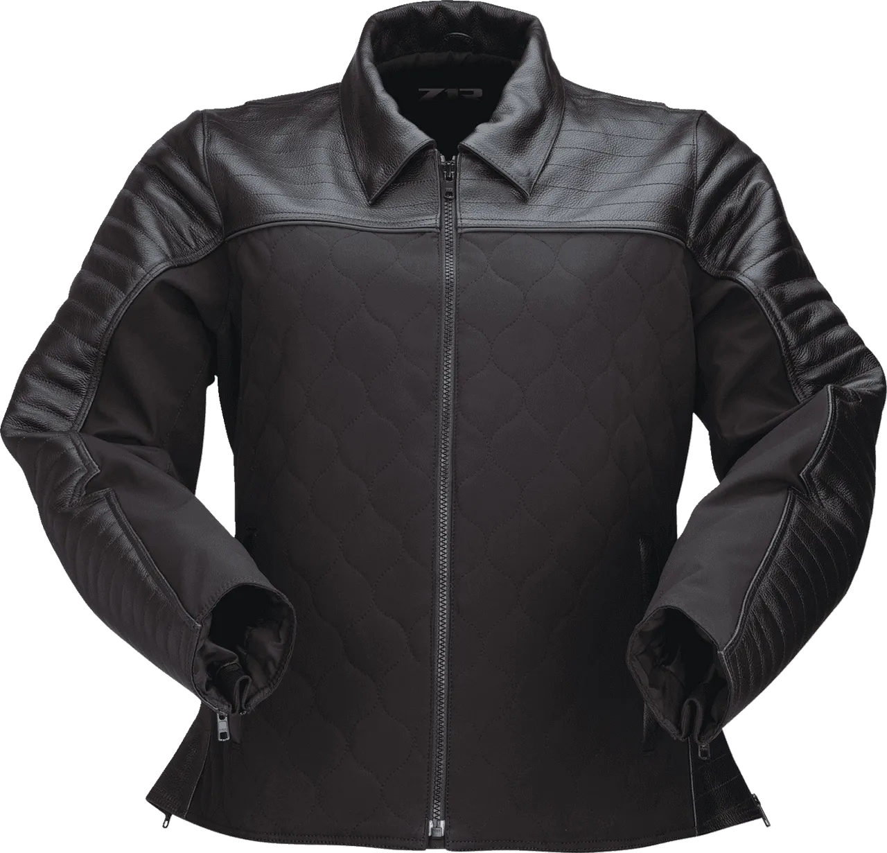 Z1R Women's Fury Leather/Textile Motorcycle Riding Jacket